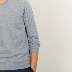 Maison Montagut Pull Col Rond En Cachemire - Benoit><noscript><img width=