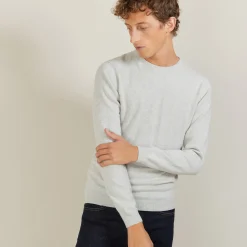 Maison Montagut Pull Col Rond En Cachemire - Benoit><noscript><img width=