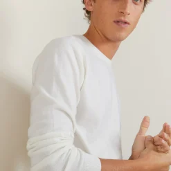 Maison Montagut Pull Col Rond En Cachemire - Benoit><noscript><img width=