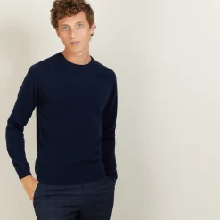 Maison Montagut Pull Col Rond En Cachemire - Benoit><noscript><img width=