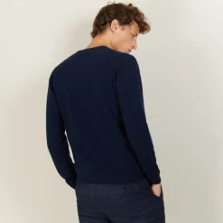 Maison Montagut Pull Col Rond En Cachemire - Benoit><noscript><img width=