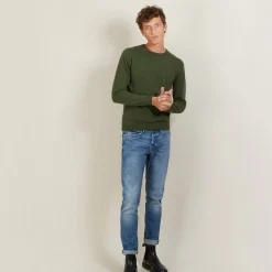 Maison Montagut Pull Col Rond En Cachemire - Benoit><noscript><img width=