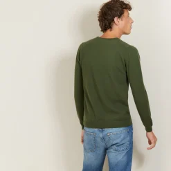 Maison Montagut Pull Col Rond En Cachemire - Benoit><noscript><img width=