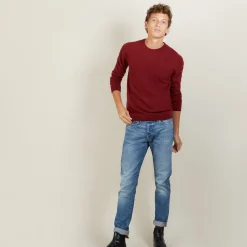 Maison Montagut Pull Col Rond En Cachemire - Benoit><noscript><img width=