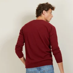 Maison Montagut Pull Col Rond En Cachemire - Benoit><noscript><img width=