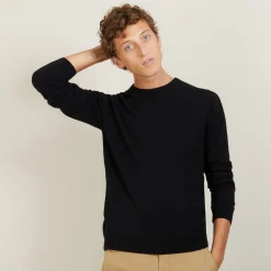 Maison Montagut Pull Col Rond En Cachemire - Benoit><noscript><img width=