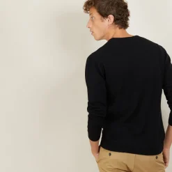 Maison Montagut Pull Col Rond En Cachemire - Benoit><noscript><img width=