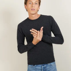 Maison Montagut Pull Col Rond En Cachemire - Benoit><noscript><img width=