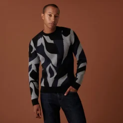 Maison Montagut Pull Col Rond En Cachemire 4 Fils - Adam><noscript><img width=