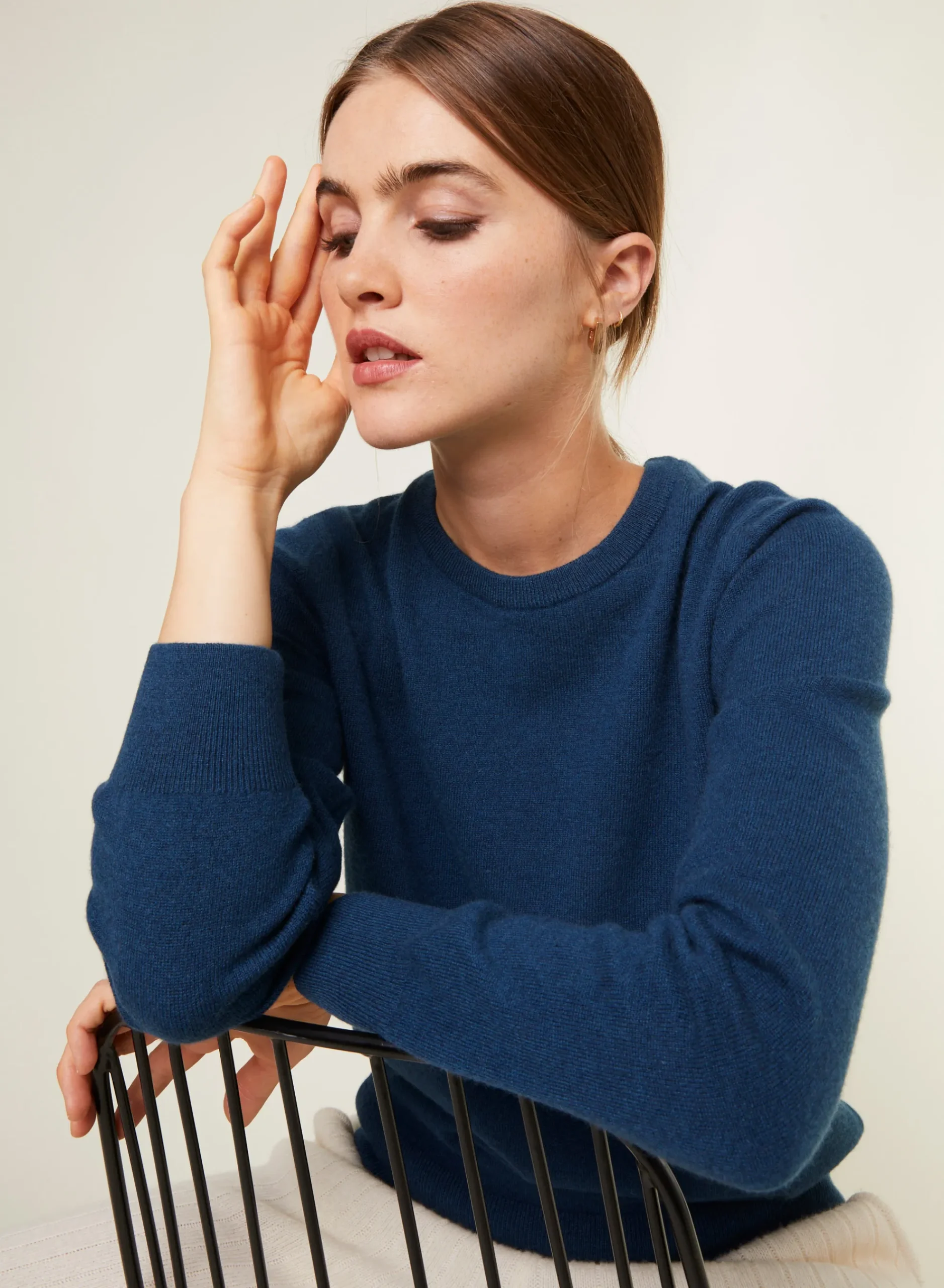 Maison Montagut Pull Col Rond En Cachemire - Abeline>Femme Pulls