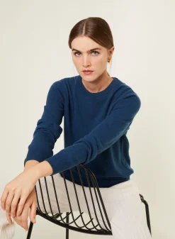 Maison Montagut Pull Col Rond En Cachemire - Abeline><noscript><img width=