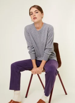 Maison Montagut Pull Col Rond En Cachemire - Abeline><noscript><img width=