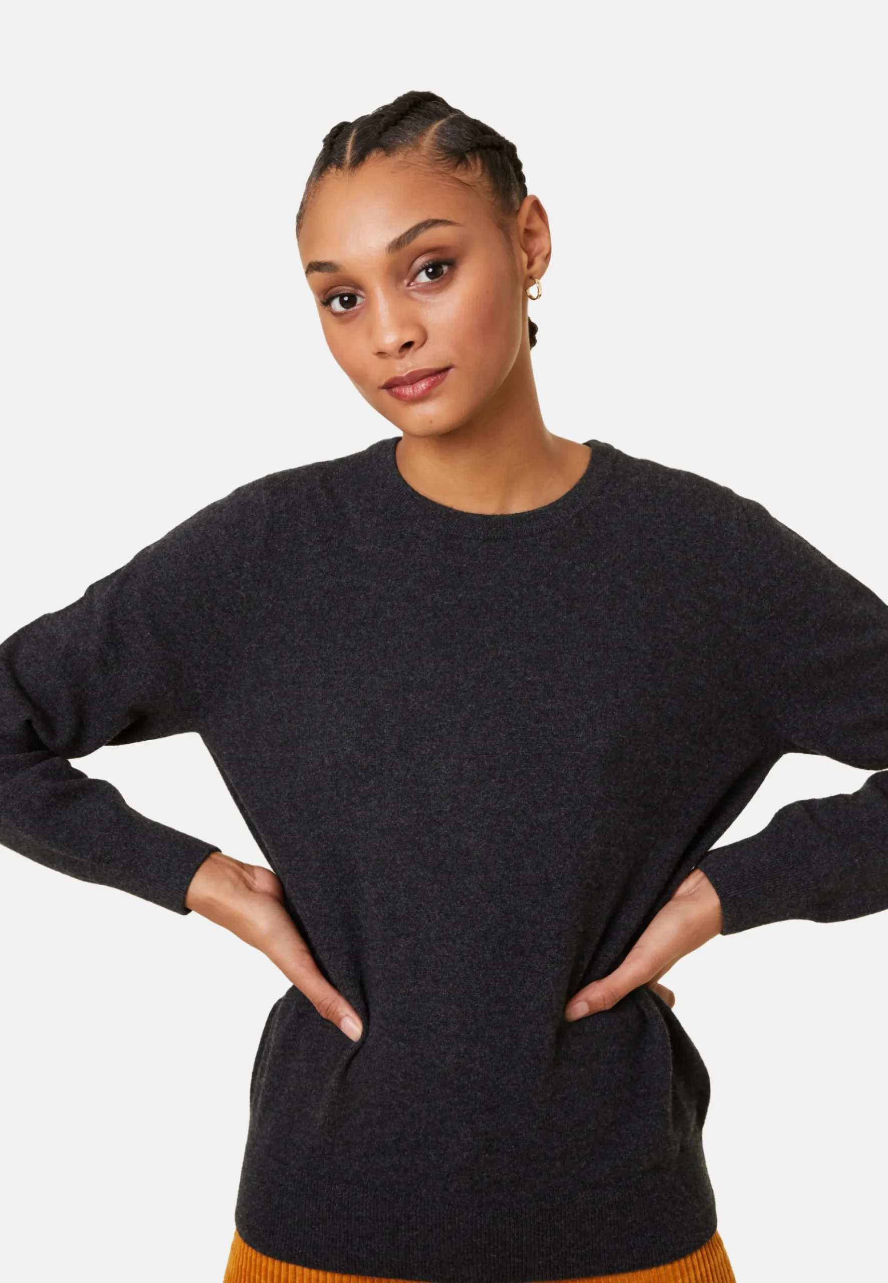 Maison Montagut Pull Col Rond En Cachemire - Abeline>Femme Pulls