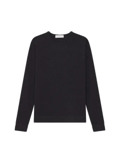 Maison Montagut Pull Col Rond En Cachemire Finitions Roulotees - Ernest><noscript><img width=