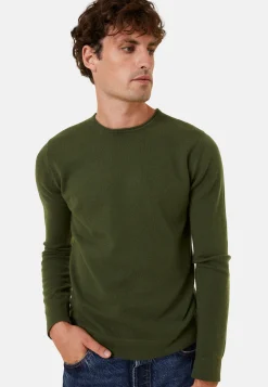 Maison Montagut Pull Col Rond En Cachemire Finitions Roulotees - Ernest><noscript><img width=