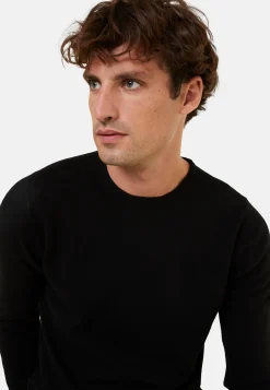 Maison Montagut Pull Col Rond En Cachemire Finitions Roulotees - Ernest><noscript><img width=