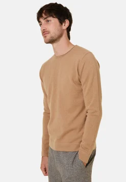 Maison Montagut Pull Col Rond En Cachemire Finitions Roulotees - Ernest><noscript><img width=