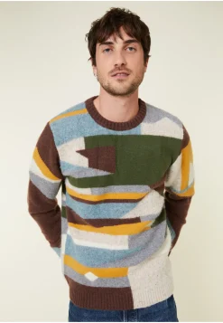 Maison Montagut Pull Col Rond En Cachemire Superbowl - Florian><noscript><img width=