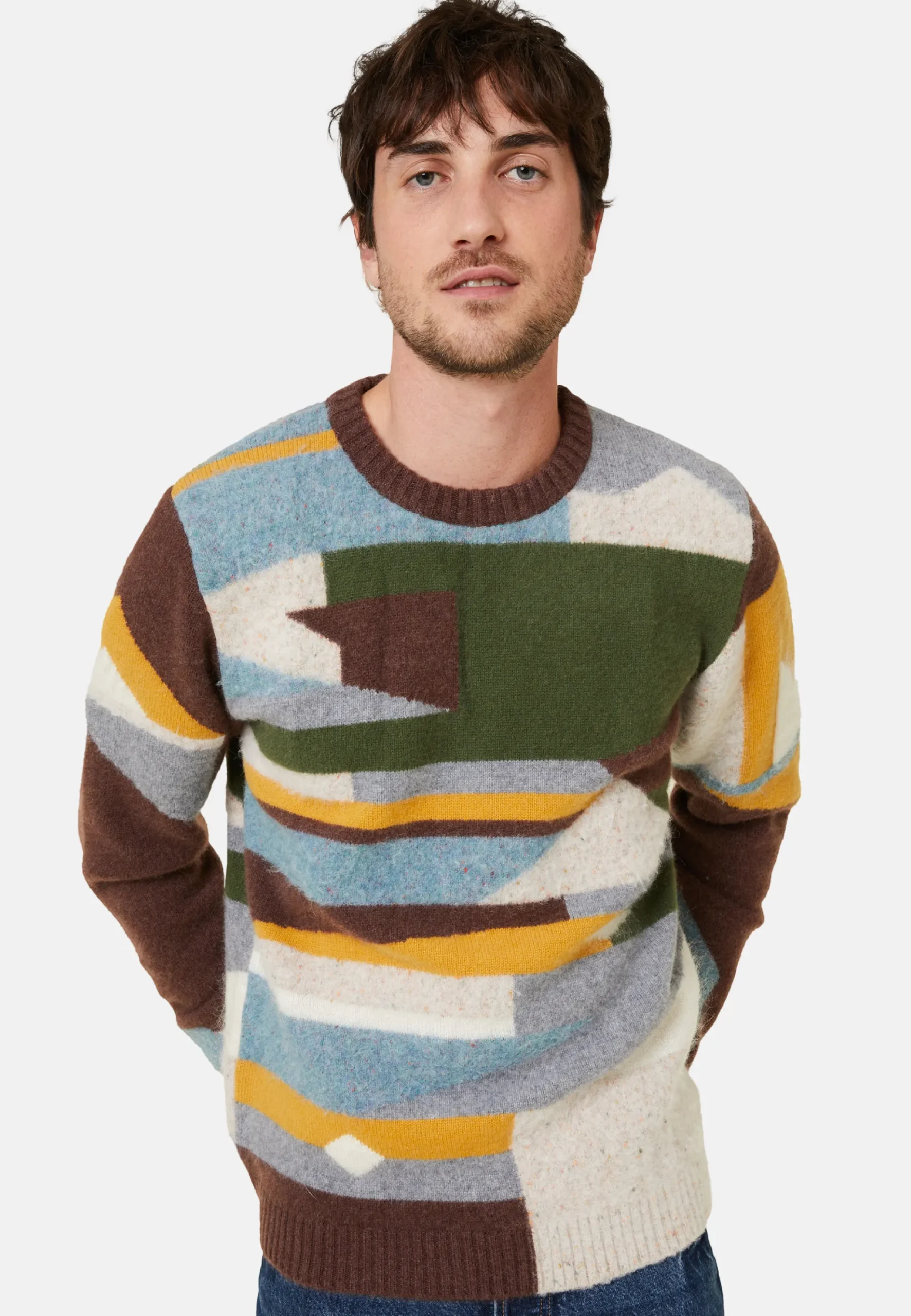 Maison Montagut Pull Col Rond En Cachemire Superbowl - Florian>Homme Pulls