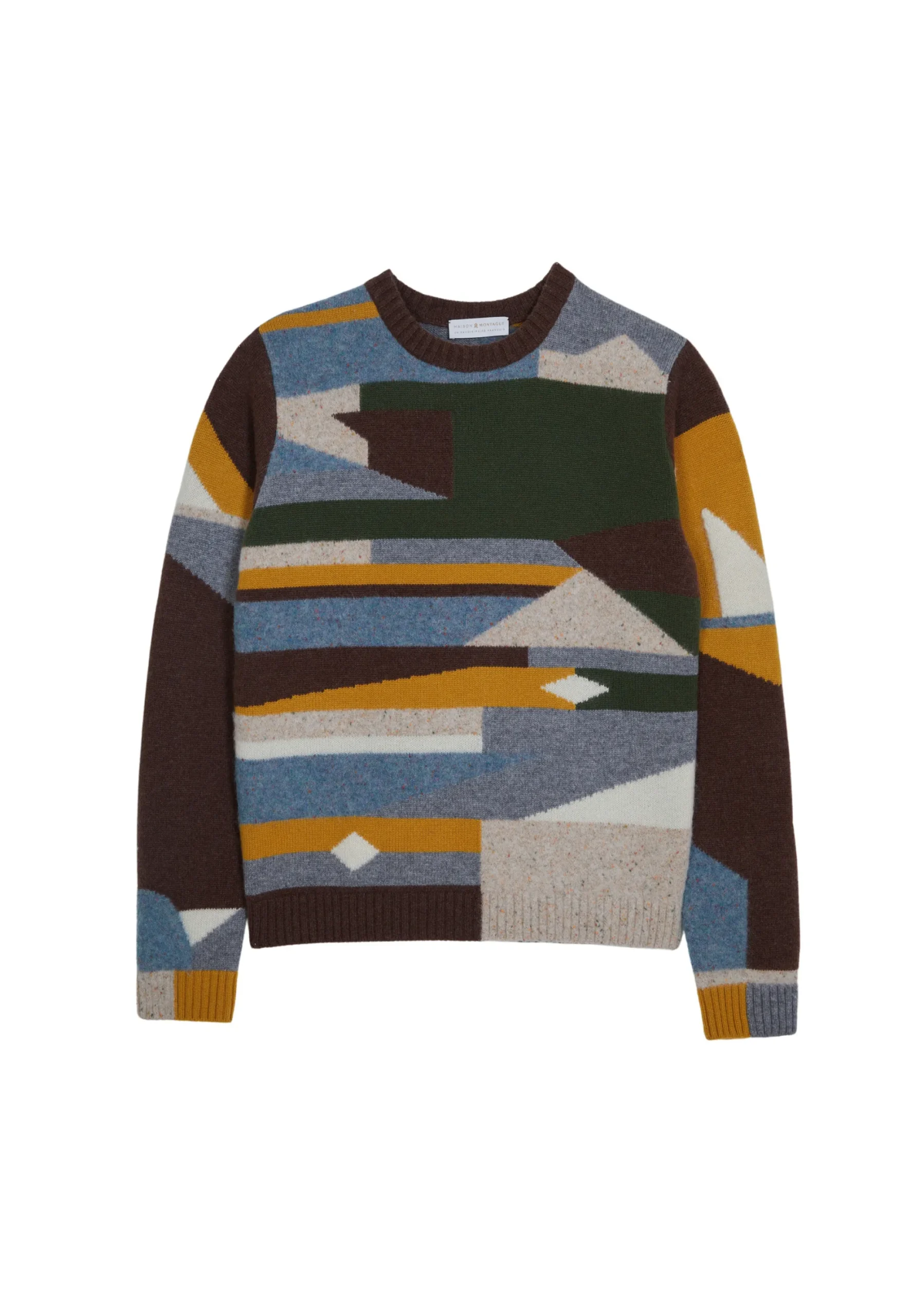 Maison Montagut Pull Col Rond En Cachemire Superbowl - Florian>Homme Pulls
