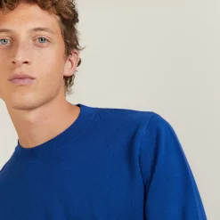 Maison Montagut Pull Col Rond En Coton Cachemire - Burton><noscript><img width=