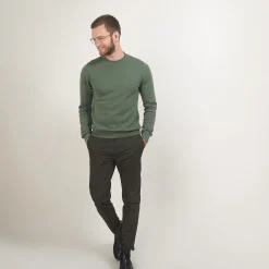 Maison Montagut Pull Col Rond En Coton Cachemire - Burton><noscript><img width=