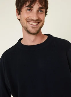 Maison Montagut Pull Col Rond En Laine Et Cachemire - Fado><noscript><img width=