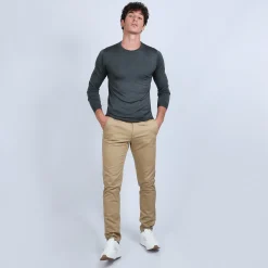 Maison Montagut Pull Col Rond En Laine Et Soie - Barsam><noscript><img width=