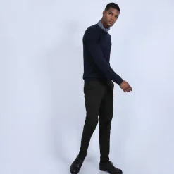 Maison Montagut Pull Col Rond En Laine Et Soie - Barsam><noscript><img width=