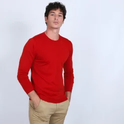 Maison Montagut Pull Col Rond En Laine Et Soie - Barsam><noscript><img width=