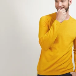 Maison Montagut Pull Col Rond En Laine Merinos - Bardem><noscript><img width=