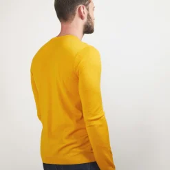 Maison Montagut Pull Col Rond En Laine Merinos - Bardem><noscript><img width=