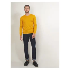 Maison Montagut Pull Col Rond En Laine Merinos - Bardem><noscript><img width=