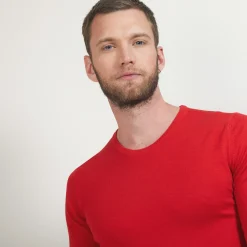 Maison Montagut Pull Col Rond En Laine Merinos - Bardem><noscript><img width=