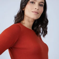 Maison Montagut Pull Col Rond En Laine Merinos - Berenice><noscript><img width=