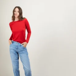 Maison Montagut Pull Col Rond En Laine Merinos - Berenice><noscript><img width=