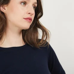 Maison Montagut Pull Col Rond En Laine Merinos - Berenice><noscript><img width=