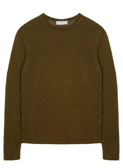 Maison Montagut Pull Col Rond En Lin - Rudy>Homme Pulls