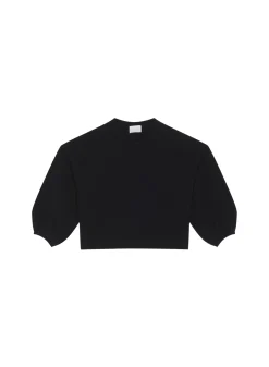 Maison Montagut Pull Col Rond Manches Ballon En Cachemire Melange - Lamara><noscript><img width=