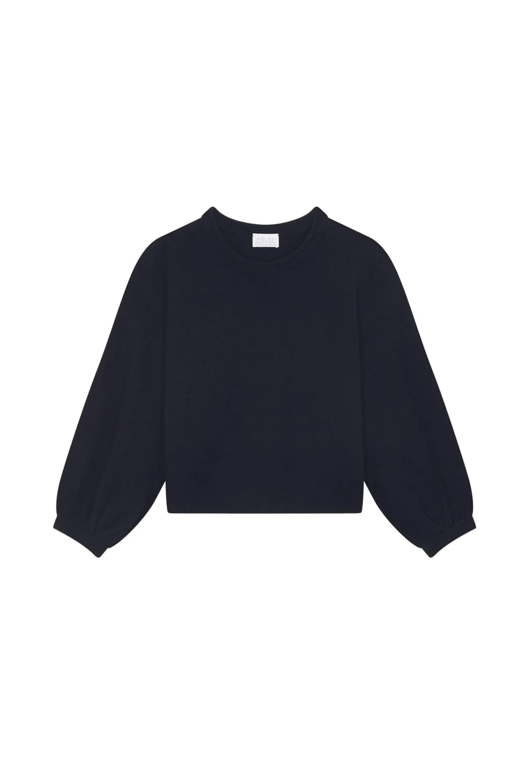 Maison Montagut Pull Col Rond Manches Ballon En Cachemire Melange - Lamara>Femme Pulls