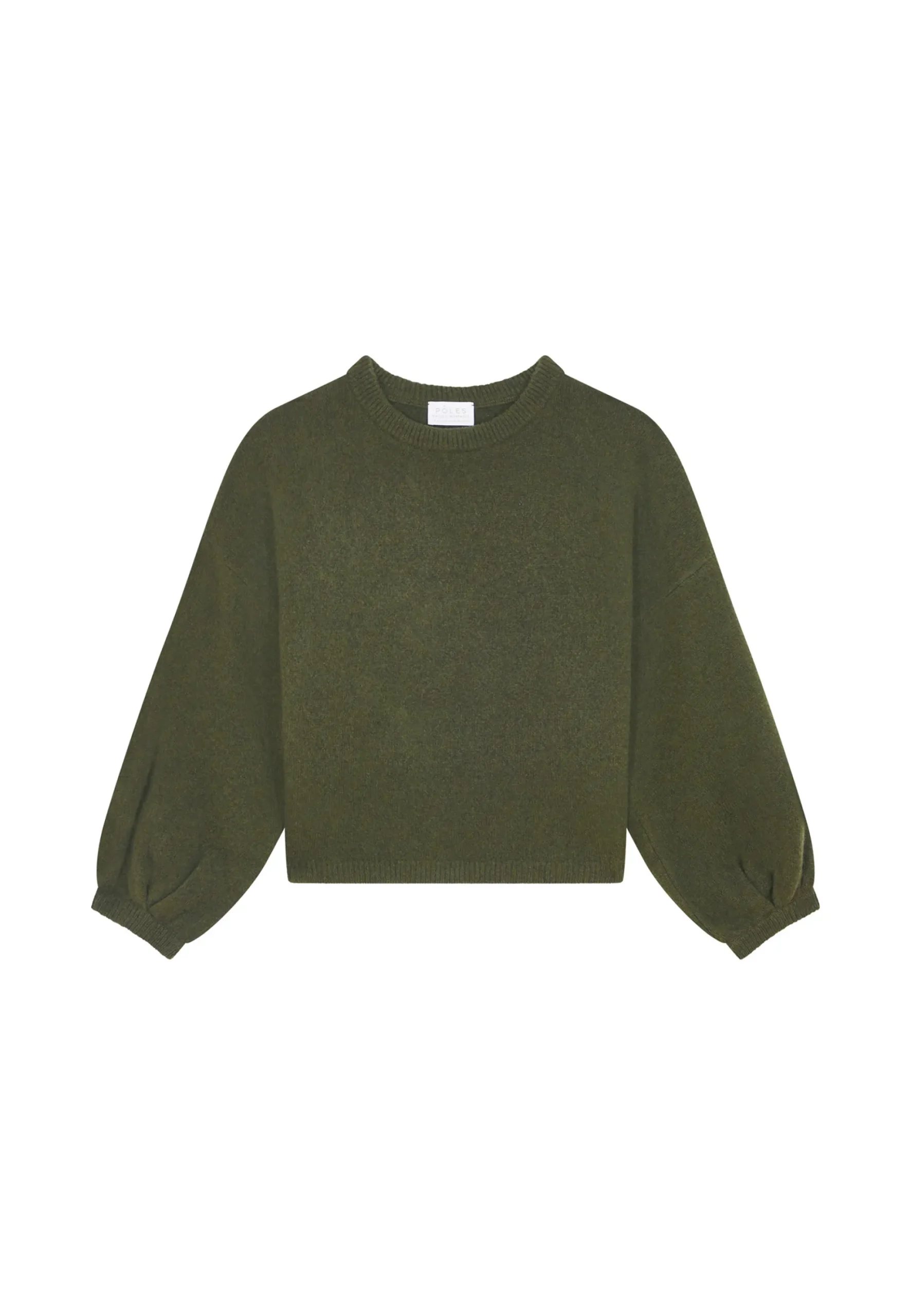 Maison Montagut Pull Col Rond Manches Ballon En Cachemire Melange - Lamara>Femme Pulls