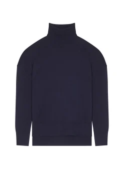 Maison Montagut Pull Col Roule A Fentes En Laine Merinos - Amy><noscript><img width=