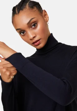 Maison Montagut Pull Col Roule A Fentes En Laine Merinos - Amy><noscript><img width=