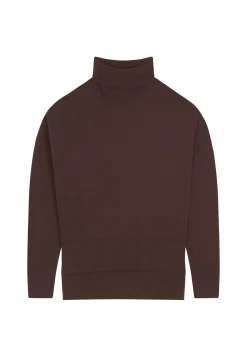 Maison Montagut Pull Col Roule A Fentes En Laine Merinos - Amy><noscript><img width=