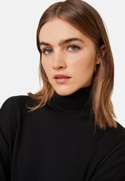 Maison Montagut Pull Col Roule A Fentes En Laine Merinos - Amy><noscript><img width=