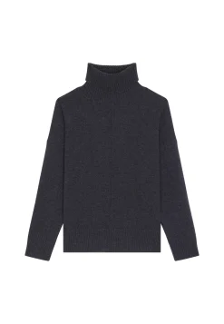 Maison Montagut Pull Col Roule A Fentes En Cachemire 4 Fils - Adena><noscript><img width=