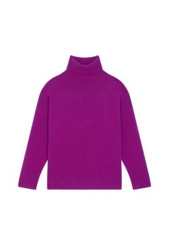 Maison Montagut Pull Col Roule A Fentes En Cachemire 4 Fils - Adena><noscript><img width=