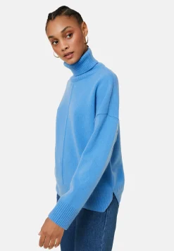 Maison Montagut Pull Col Roule A Fentes En Cachemire 4 Fils - Adena><noscript><img width=