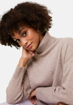 Maison Montagut Pull Col Roule A Fentes En Cachemire 4 Fils - Adena><noscript><img width=