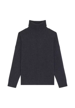 Maison Montagut Pull Col Roule A Fentes En Cachemire 4 Fils - Adena><noscript><img width=